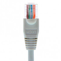 Cable de Conexin Red Nexxt Solutions Cat5e 90cm UTP Multifilar con Revestimiento Tipo CM Color Gris [ AB360NXT01 ]