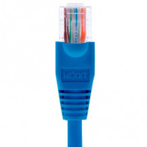 Cable de Conexin Red Nexxt Solutions Cat5e 100 MHz 90cm 24 AWG Color Azul [ AB360NXT02 ]