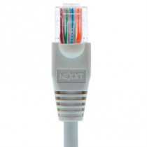 Cable de Conexin Red Nexxt Solutions Cat5e 100 MHz 2.31m 24 AWG Color Gris [ AB360NXT12 ]