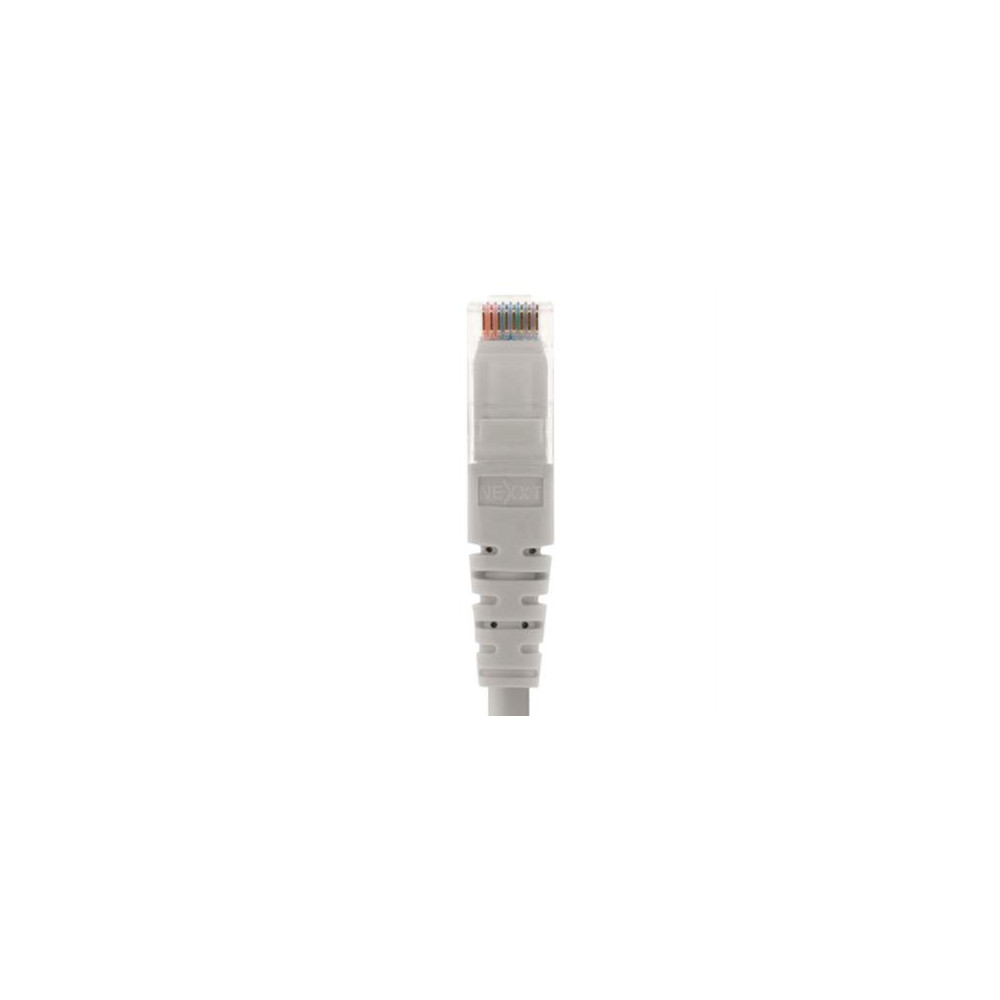 Cable de Conexin Red Nexxt Solutions Cat6 0.91m UTP Multifilar con Revestimiento Tipo CM Color Gris [ AB361NXT01 ]