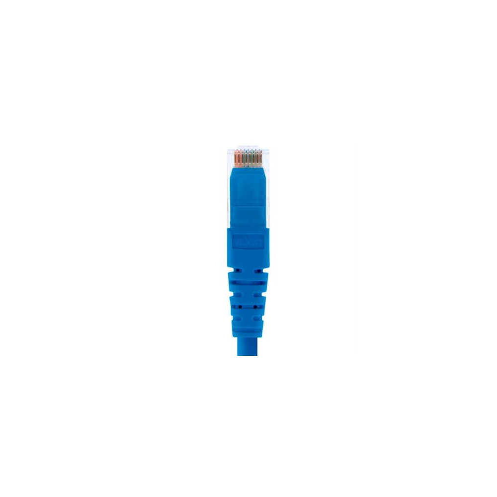 Cable de Conexin Red Nexxt Solutions Cat6 3.05m UTP Multifilar con Revestimiento Tipo CM Color Azul [ AB361NXT24 ]