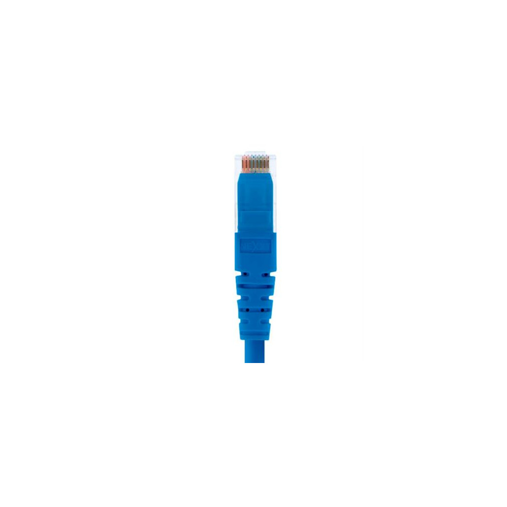 Cable de Conexion Red Nexxt Solutions UTP Cat6 30cm Color Azul [ AB361NXT35 ]