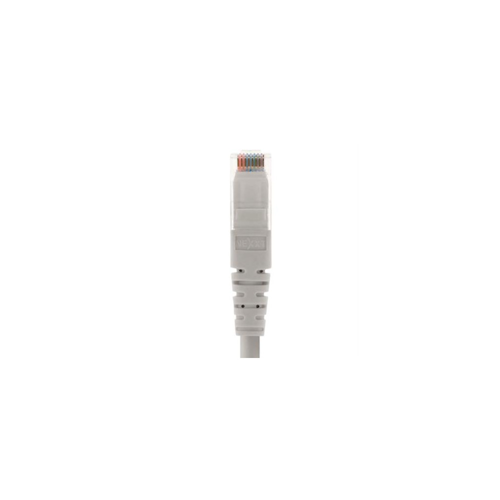 Cable de Conexin Red Nexxt Solutions U/UTP Cat6 90cm LSZH Color Gris [ AB361NXT38 ]