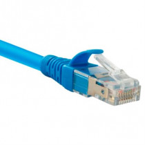 Cable de Conexin Red Nexxt Solutions Cat6A 90cm S/FTP LSZH Color Azul [ AB362NXT02 ]