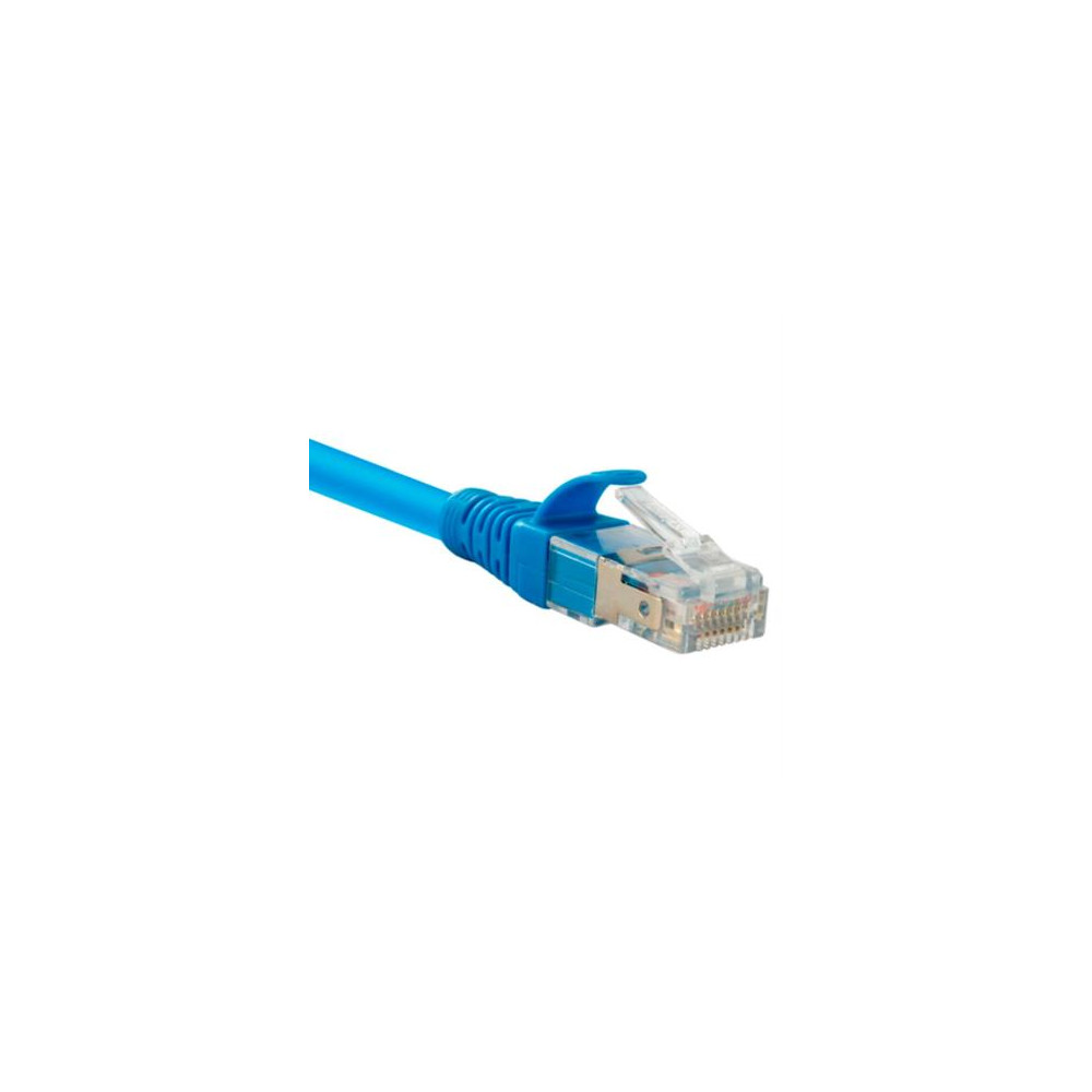 Cable de Conexin Red Nexxt Solutions Cat6A 90cm S/FTP LSZH Color Azul [ AB362NXT02 ]