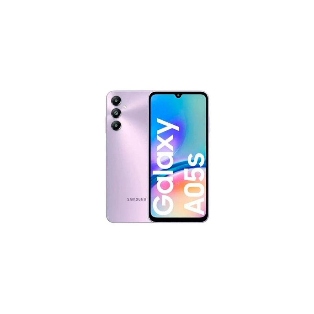 Smartphone Samsung A05s 6.7" Octacore 128GB/4GB Cmara 50MP+2MP+2MP/13MP Android 13 Color Violeta Dua [ SM-A057MLVGGTO-DS ]