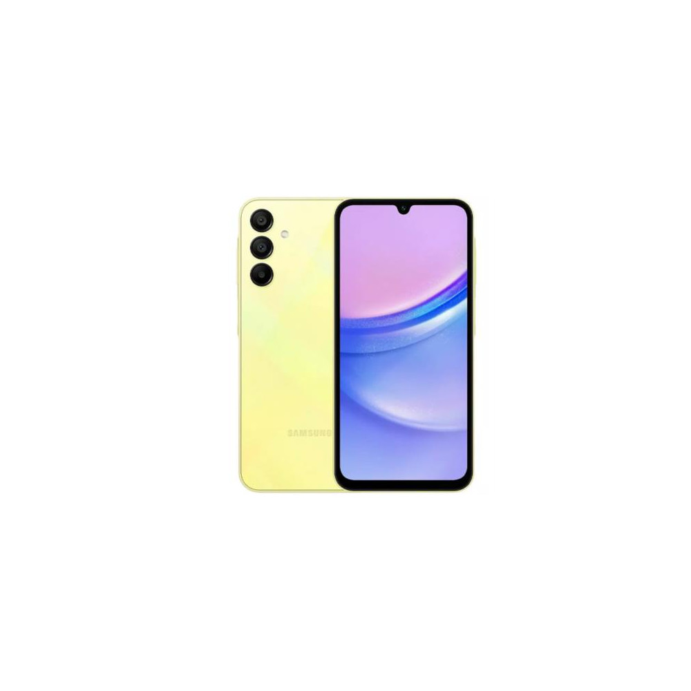 Smartphone Samsung Galaxy A15 6.5"Octacore 128GB/4GB Cmara 50MP+5MP+2MP/13MP Android 14 Color Amaril [ SM-A155MZYALTM ]