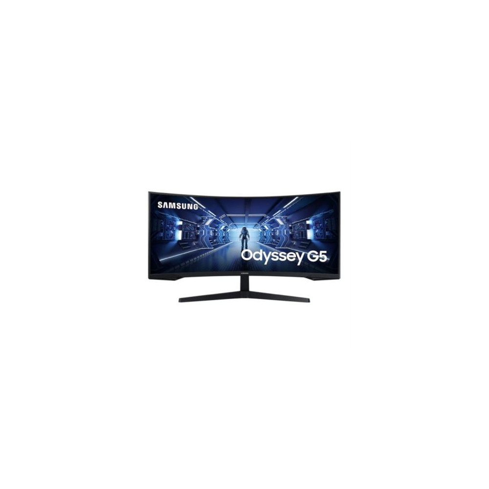 Monitor Samsung Odyssey G5 WQHD 34" Resolucin 3440x1440 Panel VA [ LC34G55TWWLXZX ]