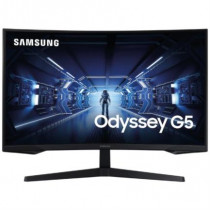 Monitor Samsung Odyssey G5 Gamer Curvo 32" WQHD  Resolucin 2560x1440 Panel VA [ LC32G55TQBLXZX ]