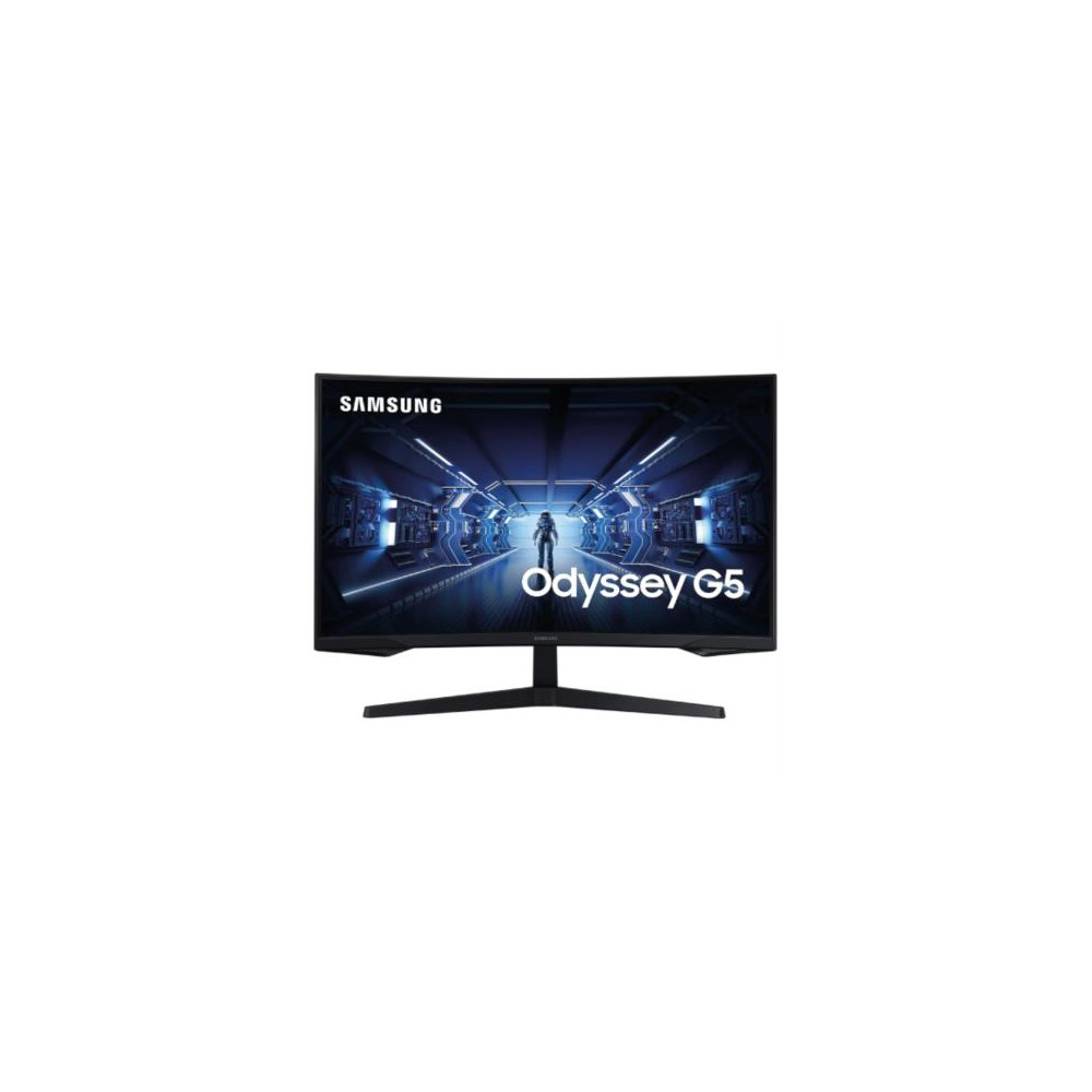 Monitor Samsung Odyssey G5 Gamer Curvo 32" WQHD  Resolucin 2560x1440 Panel VA [ LC32G55TQBLXZX ]