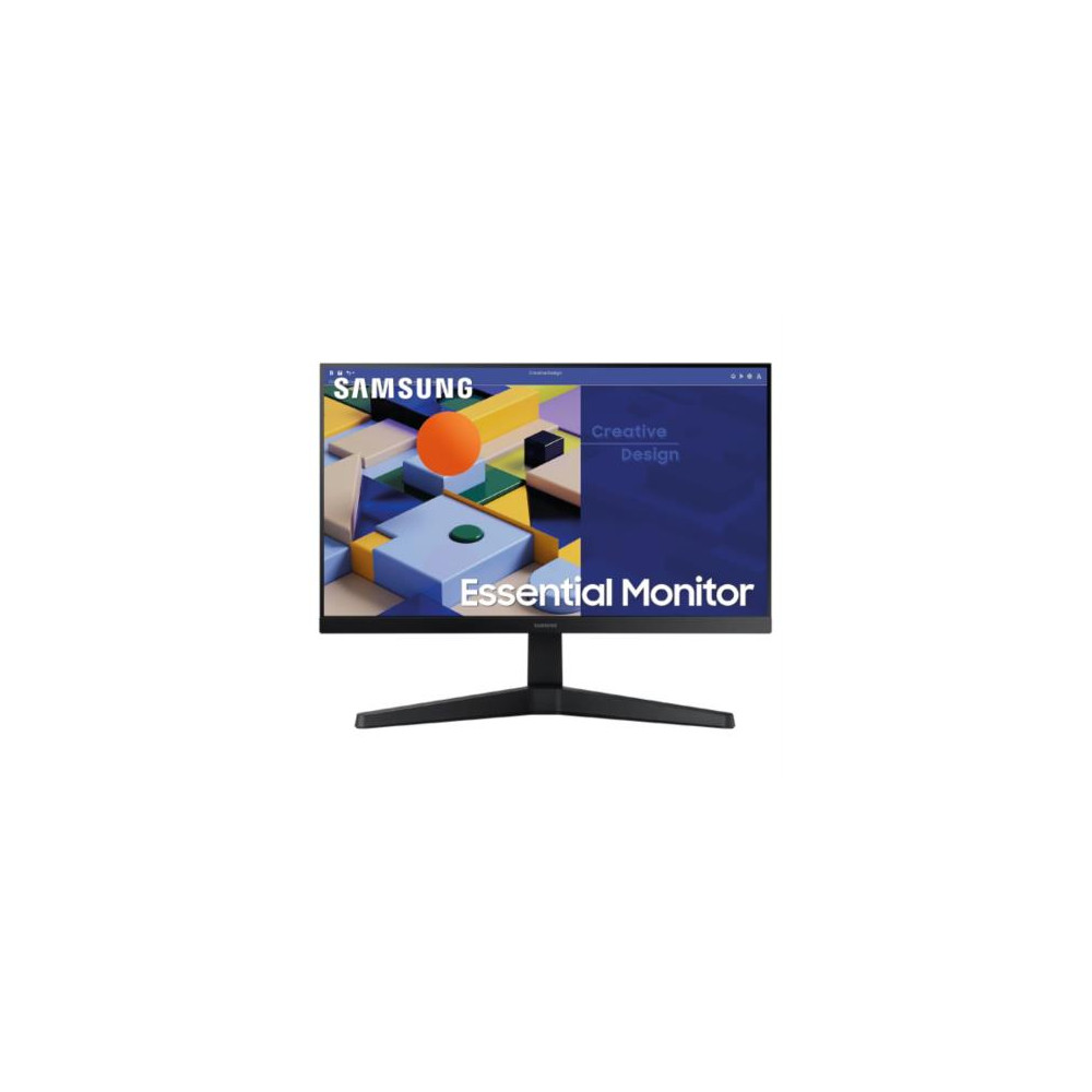 Monitor Samsung Essential LED 22" Plano FHD Resolucin 1920 x 1080 Panel IPS [ LS22C310EALXZX ]