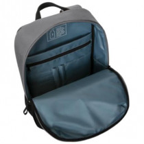 Mochila Targus Sagano EcoSmart Campus 15.6" Color Bitono Gris [ TBB636GL-70 ]