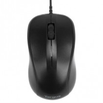 Mouse Targus ptico Almbrico USB 3 Botones Color Negro [ AMU80US-85BL ]