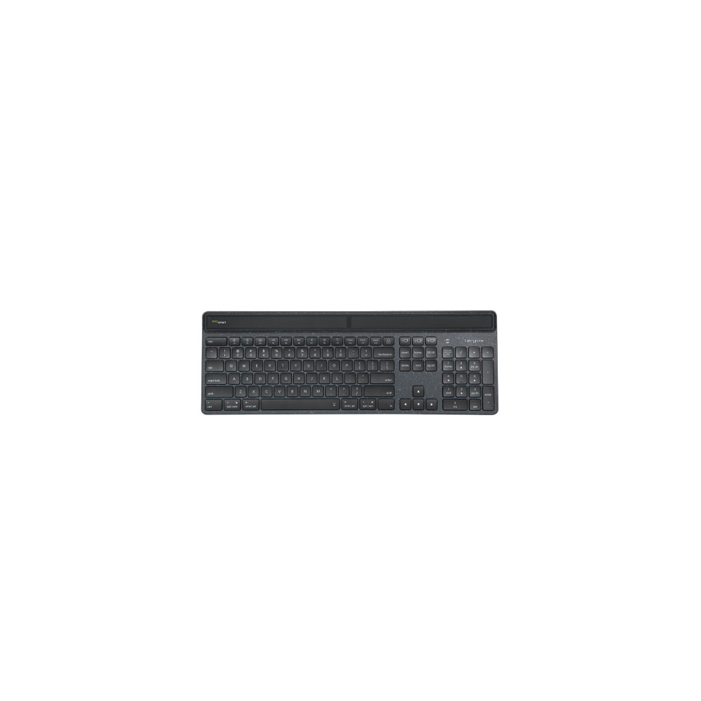 Teclado Targus EcoSmart captacion de energia solar e interiores AKB868ES [ AKB868ES ]