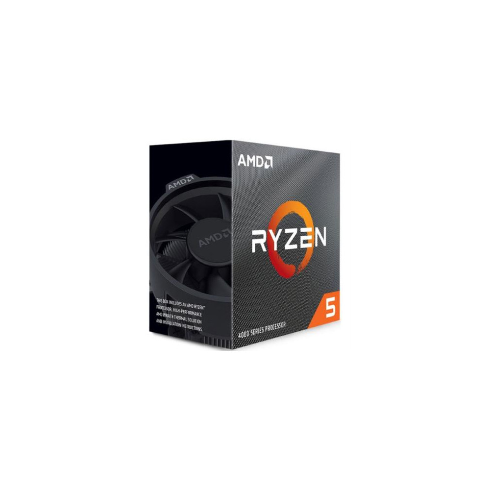 Procesador AMD Ryzen 5 4500 3.6GHz 8MB 65W S AM4 Hexa Core sin Grficos con Disipador 100-100000644BO [ 100-100000644BOX ]