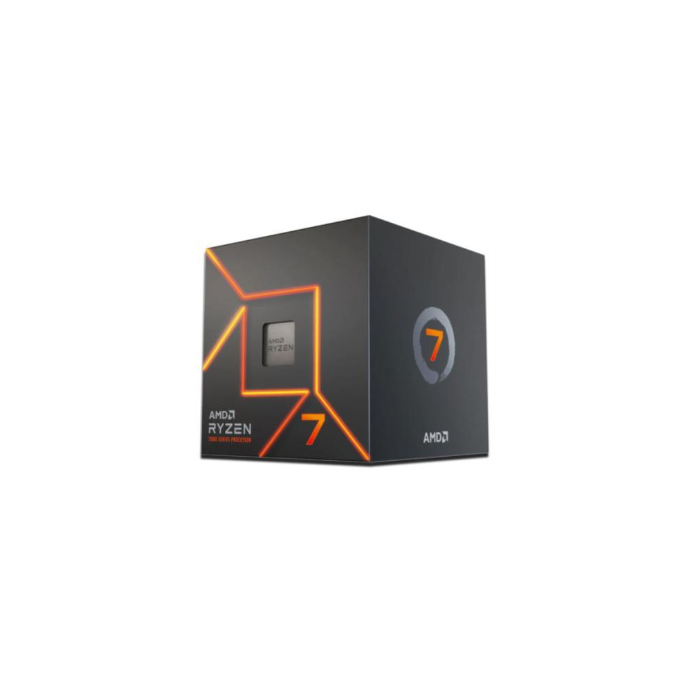 Procesador AMD Ryzen 7 7700 3.8Hz 32MB 65W S AM5 Octa Core con Grficos con Disipador 100-100000592BO [ 100-100000592BOX ]