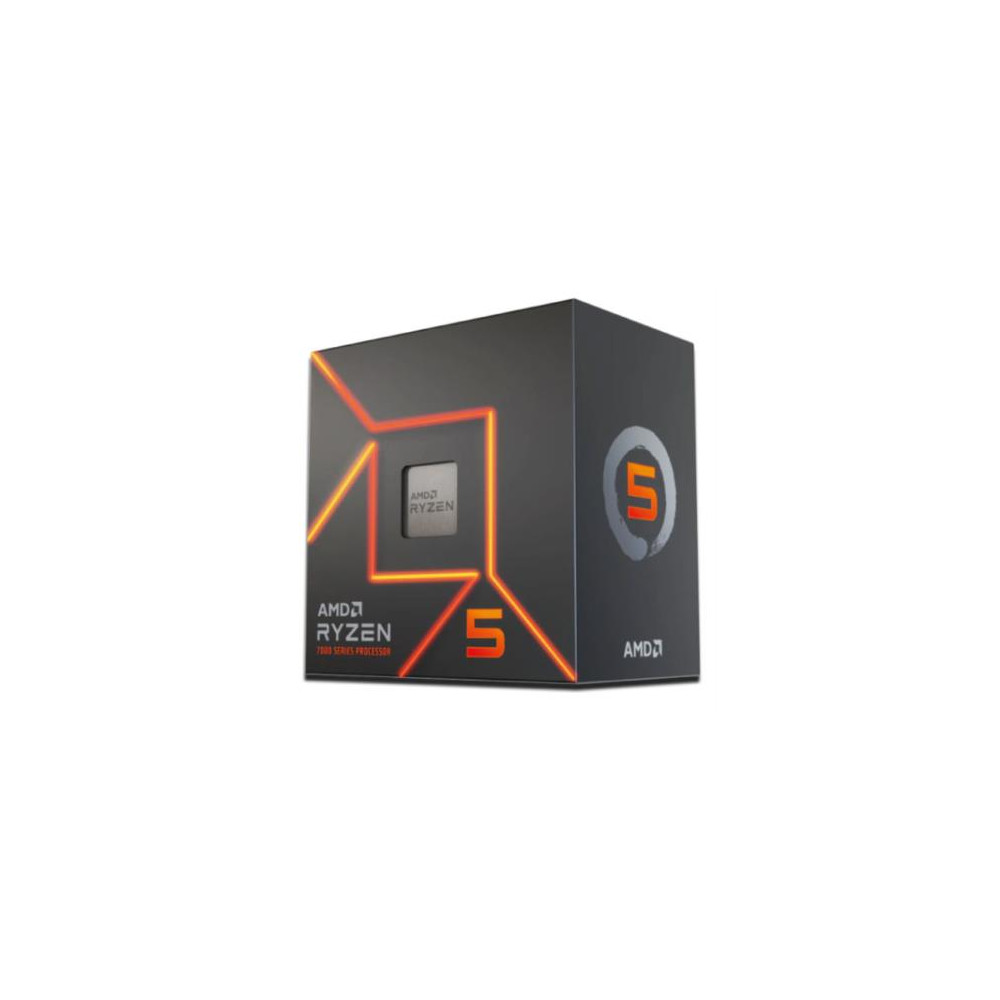 Procesador AMD Ryzen 5 7600 3.8GHz 32MB 65W S AM5 Hexa Core con Grficos con Disipador 100-100001015B [ 100-100001015BOX ]