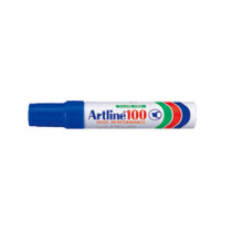 Marcador Artline Permanente Jumbo Aluminio Azul C/6 [ EK-100AZ ]