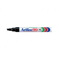 Marcador Artline Permanente Aliminio Negro C/12 [ EK-90N ]