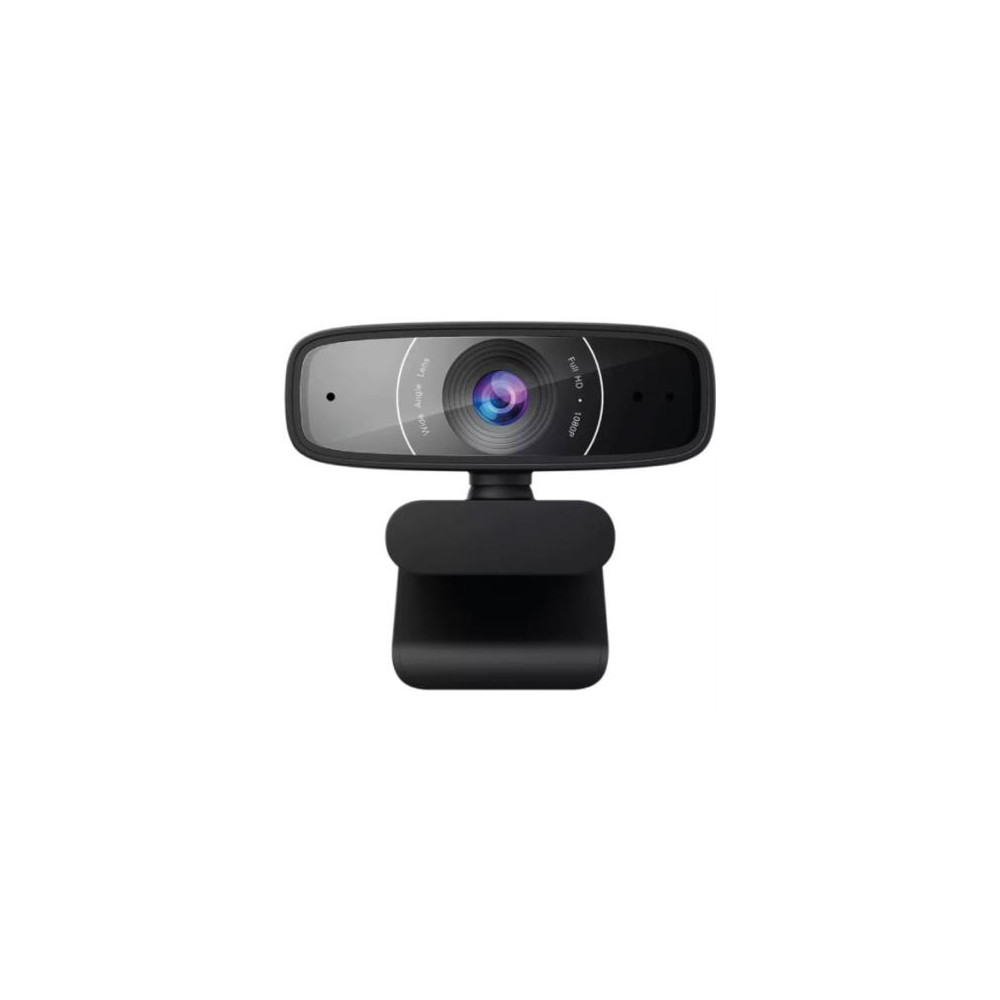 Cmara Web Asus WebCam C3 FHD 360 grados Micrfono Beamforming USB Color Negro [ ASUS-WEBCAM-C3 ]