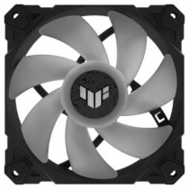 Ventilador para Gabinete Asus TUF Gaming TF120 ARGB 120mm 250-1900RPM Negro Kit 3 Piezas [ TUF-GAMING-TF120-ARGB-3IN1 ]