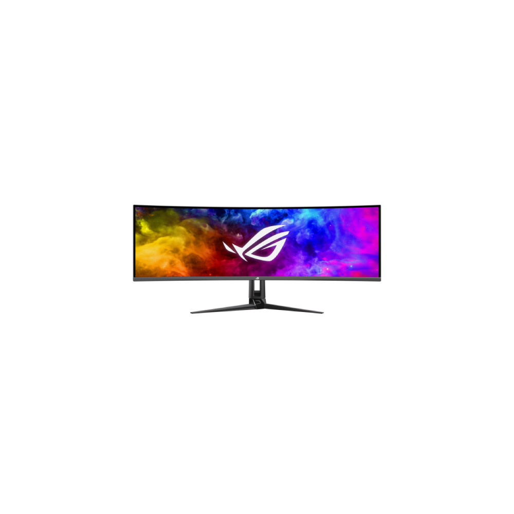 Monitor Asus Curvo Gamer ROG Swift OLED PG49WCD 49" QD OLED 5120x1440 144Hz 0.03ms GTG HDMI DP USB C [ PG49WCD ]