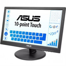 Monitor Asus Touch VT168HR 15.6" TN HD 1366x768 10 Points Multi-Touch HDMI VGA 5ms GTG 60Hz Negro [ VT168HR ]