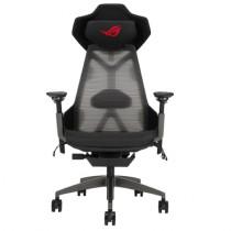 Silla Gamer Asus SL400 ROG Destrier Ergo Gaming Chair con Reposabrazos 360 grados Malla Color Negro  [ 90GC0120-MSG010 ]