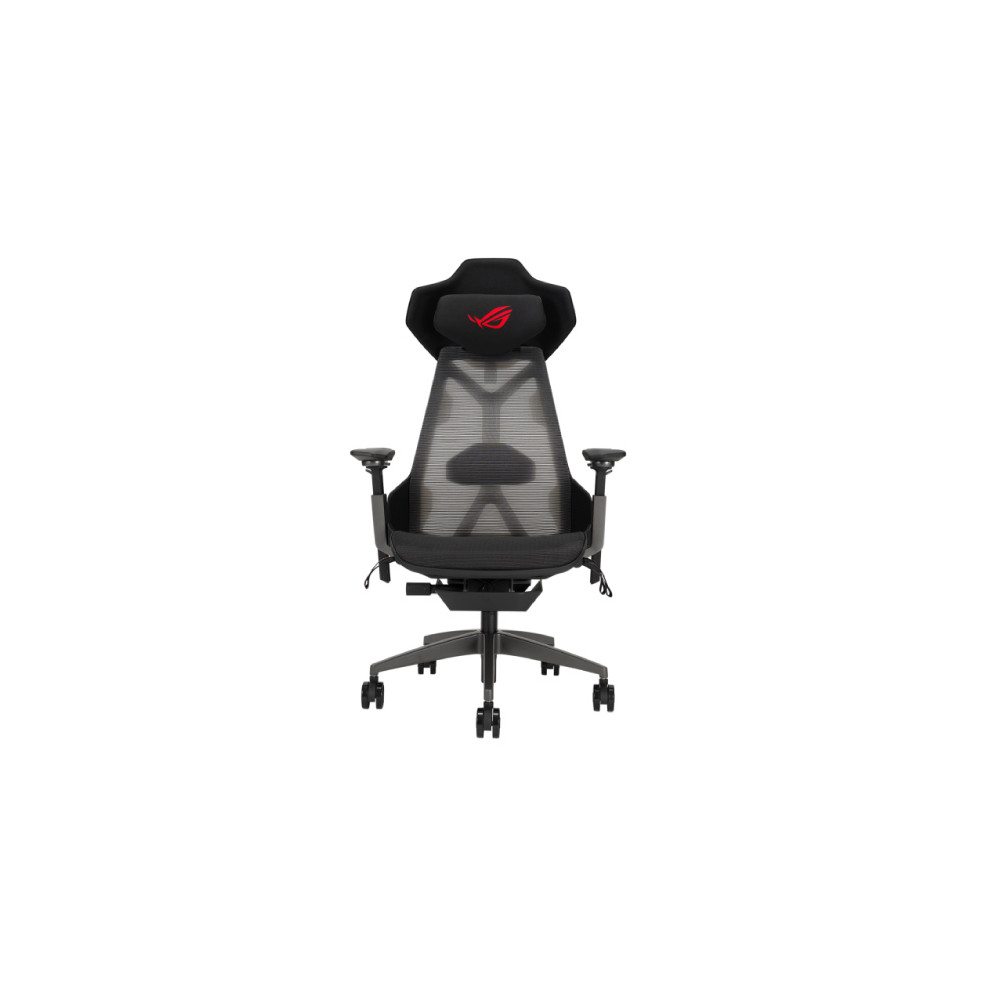 Silla Gamer Asus SL400 ROG Destrier Ergo Gaming Chair con Reposabrazos 360 grados Malla Color Negro  [ 90GC0120-MSG010 ]