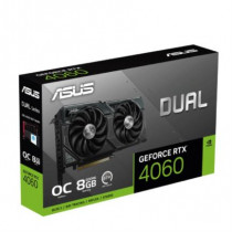 Tarjeta de Video Asus Dual GeForce RTX4060 OC 8GB Dual Fan GDDR6 PCIe 4.0 1xHDMI 3xDP [ DUAL-RTX4060-O8G ]