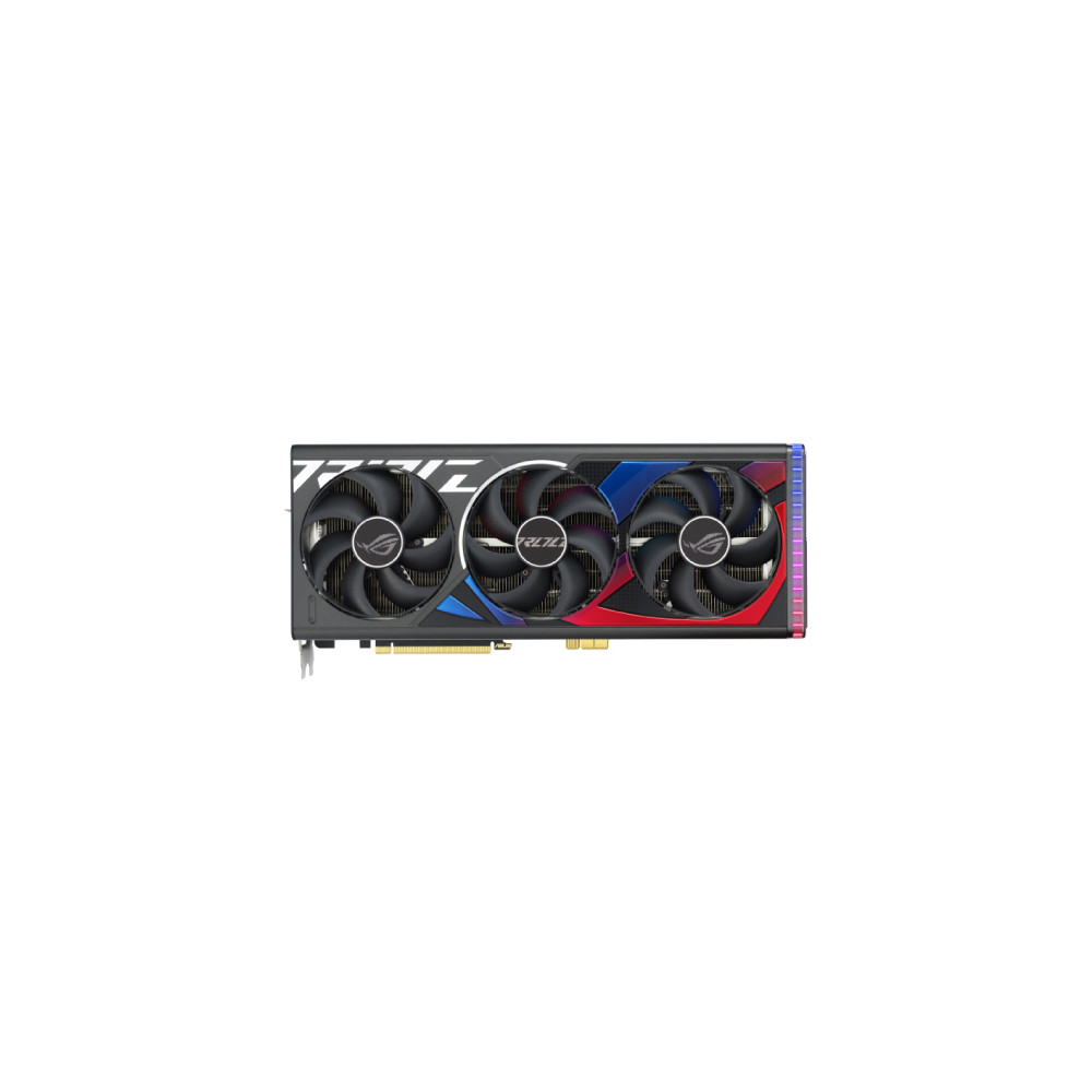 Tarjeta de Video Asus ROG Strix GeForce RTX4090 OC 24GB BTF Gaming Triple Fan ARGB PCIe 4.0 GDDR6X 3 [ ROG-STRIX-RTX4090-O24G-BTF-GAMING ]