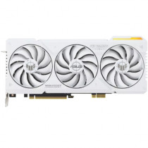 Tarjeta de Video Asus TUF GeForce RTX4070 TI Super OC 16GB BTF White Triple Fan ARGB PCIe 4.0 GDDR6X [ TUF-RTX4070TIS-O16G-BTF-WHITE ]