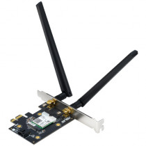 Tarjeta de Red Asus Interna Inalambrica PCE-AX3000 Dual Band 2.4Ghz 5Ghz WiFi 6 BT 5.0 PCI Express 2 [ PCE-AX3000Bulk ]