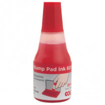 Tinta Barrilito Tipo Gotero para Cojn 25ml Color Rojo [ 801R ]