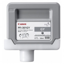 Tinta Canon PFI-301GY Color Gris de 330ML [ 1495B001AA ]