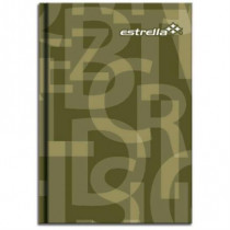 Libreta Estrella 1/4 Pasta Dura Forma Francesa Raya C/ndice 240 Hojas [ 213 ]