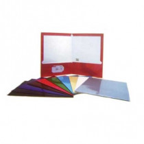 FOLDER SHOWFOLIO LAMINADO OXFORD ROJO C/25 [ 51711 ]