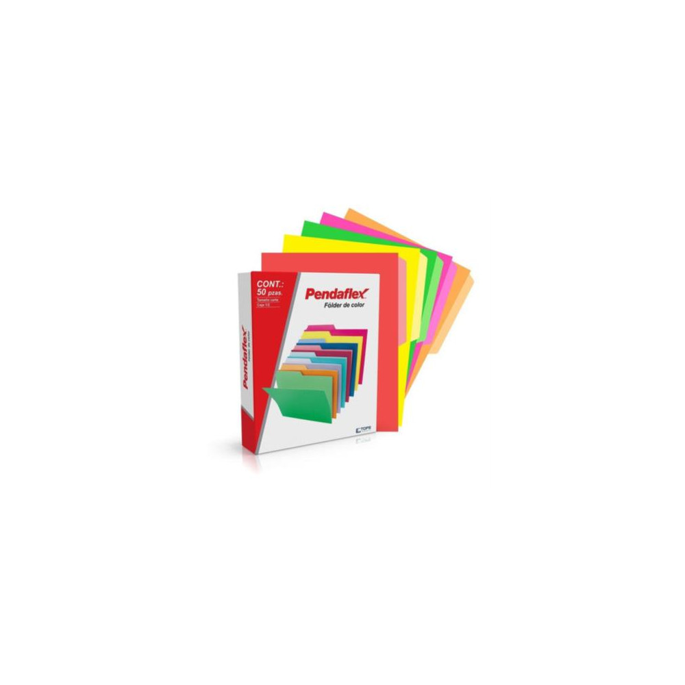 Folder Pendaflex Nen Colores Surtidos C/50 [ C0050-12-SN ]