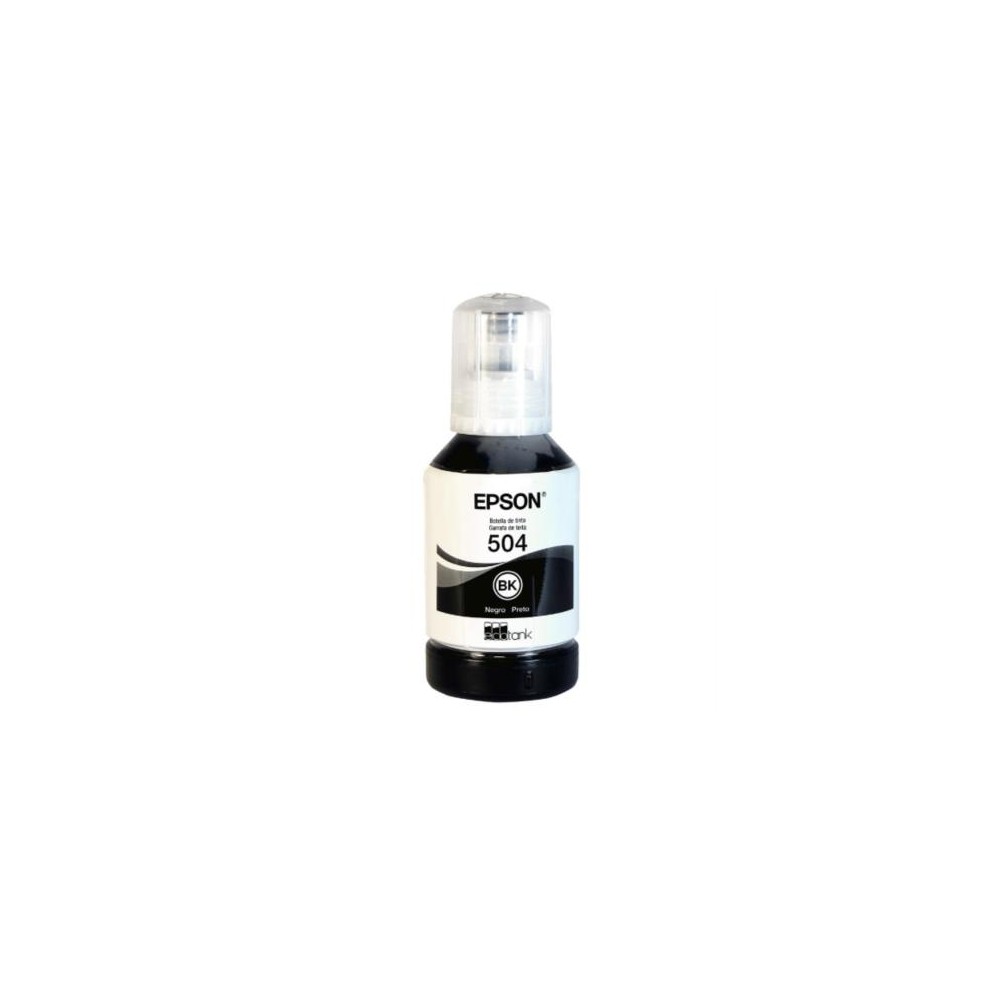 Tinta Epson T504 127ml EcoTank L4150/L4160 Color Negro [ T504120-AL ]