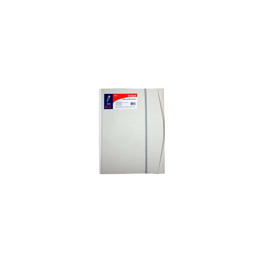 FOLDER OXFORD PORTADOCUMENTO CARTA BLANCO [ F740 ]