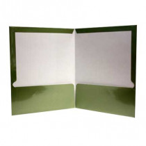 SHOWFOLIO OXFORD CARTA VERDE METALICO C/25 [ 5049560 ]