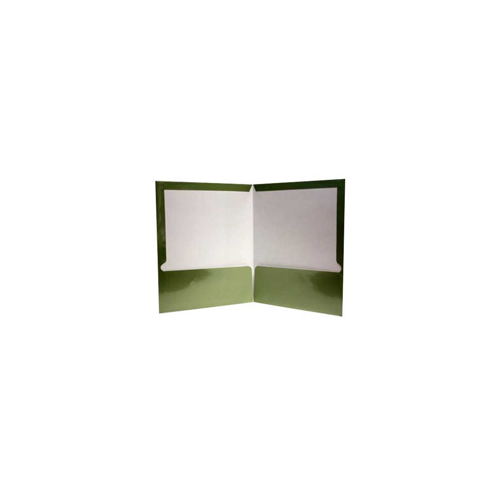 SHOWFOLIO OXFORD CARTA VERDE METALICO C/25 [ 5049560 ]