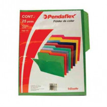 FOLDER PENDAFLEX MANILA VERDE CTA CEJA 1/2 C/25 [ M0025-12-VD ]