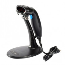 LECTOR ECLINE LASER DE CODIGOS ESCANER DE MANO 1D CORTO ALCANCE (25-600 MM SPEED 200/S USB/PS2) [ EC-LS-9620 ]