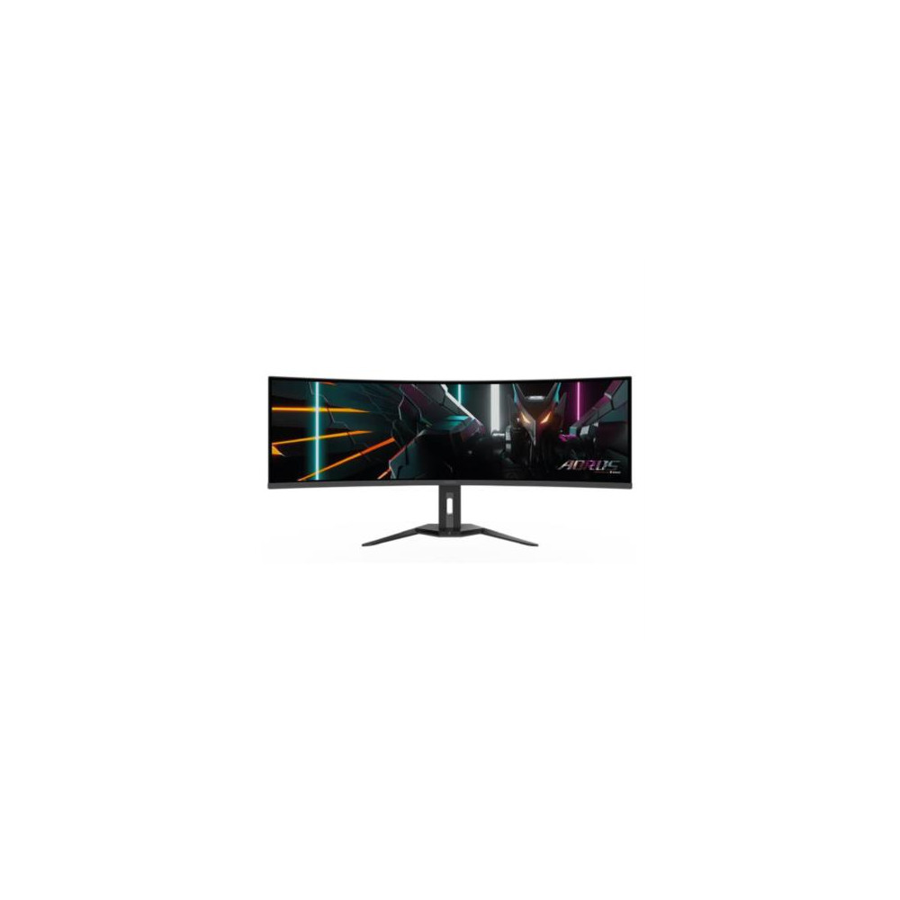 Monitor Gamer Gigabyte Aorus CO49DQ 49" OLED DQHD 5120x1440 2xHDMI 1xDP 1xUSB-C 0.03ms GTG 144Hz Spe [ AORUS-CO49DQ-SA ]