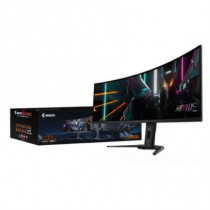 Monitor Gamer Gigabyte Aorus CO49DQ 49" OLED DQHD 5120x1440 2xHDMI 1xDP 1xUSB-C 0.03ms GTG 144Hz Spe [ AORUS-CO49DQ-SA ]