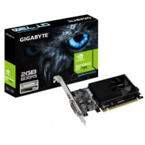 Tarjeta de Video Gigabyte GeForce GT730 2GB Low Profile Single Fan GDDR5 PCIe 2.0 1xHDMI 1xDVI-I [ GV-N730D5-2GL ]