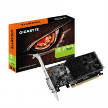 Tarjeta de Video Gigabyte GeForce GT1030 OC 2GB Low Profile Single Fan DDR4 PCIe 3.0 1xHDMI 1xDVI-D [ GV-N1030D4-2GL ]