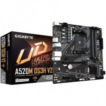 Tarjeta Madre Gigabyte A520M DS3H V2 4xDDR4 128GB 4600Mhz PCIe 3.0 M.2 1xHDMI 1xDP S AM4 mATX [ A520M-DS3H-V2 ]