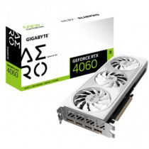 Tarjeta de Video Gigabyte NVIDIA Geforce RTX4060TI 8GB Aero OC Triple Fan GDDR6 PCIe 4.0 2xHDMI 2xDP [ GV-N406TAERO-OC-8GD ]